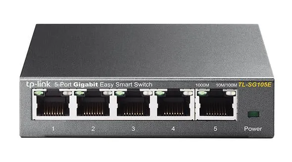 Tp-Link Easy Smart Tl-Sg105e - Switch - 5 Ports