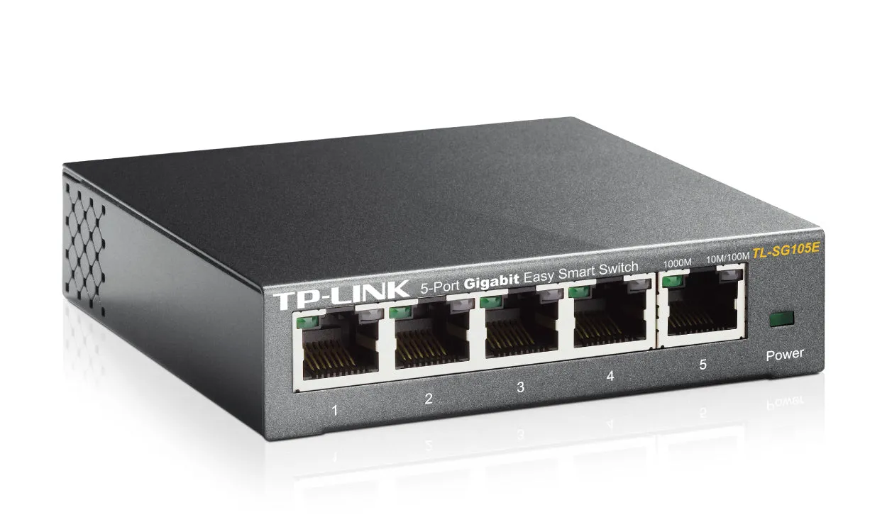 Tp-Link Easy Smart Tl-Sg105e - Switch - 5 Ports