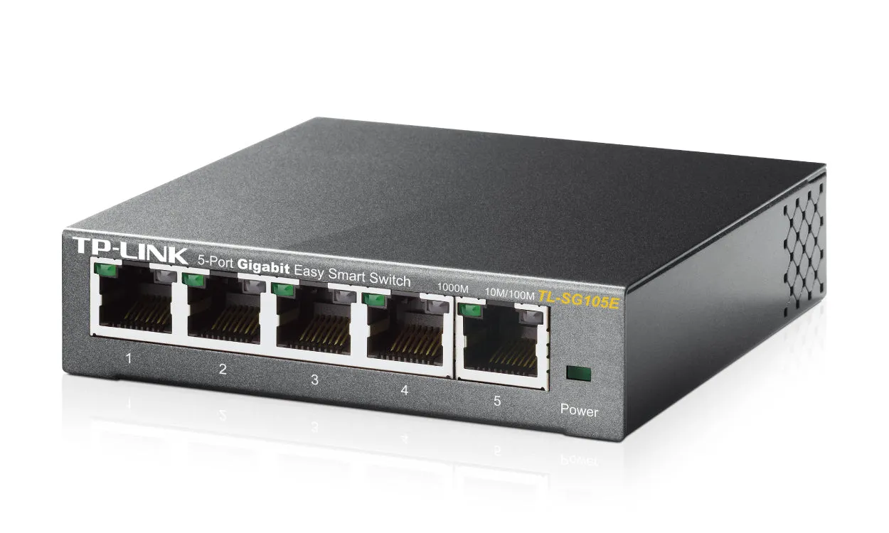 Tp-Link Easy Smart Tl-Sg105e - Switch - 5 Ports