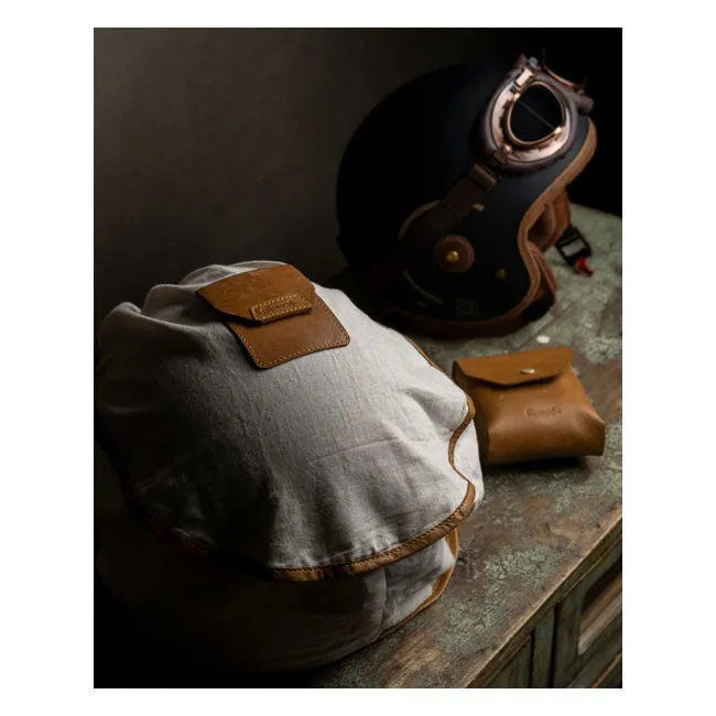 TRIP MACHINE TROOPER HELMET BAG - VINTAGE TAN