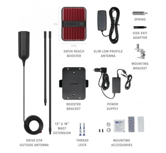 weBoost Drive Reach OTR Mobile Signal Booster Kit